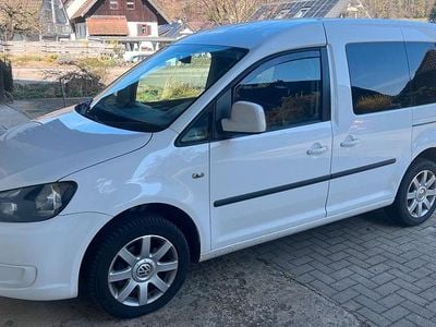 Gebraucht VW Caddy 98 PS (72 kW) 2014 Weiß Van / Kleinbus