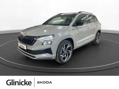 Gebraucht Skoda Karoq SportLine 190 PS (139 kW) 2023 Steelgrau SUV