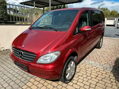 Gebraucht Mercedes Viano 150 PS (110 kW) 2007 Rot Van / Kleinbus