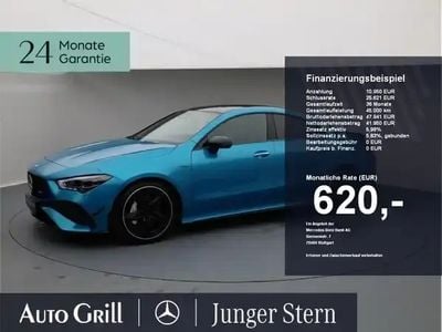 Gebraucht Mercedes CLA35 AMG AMG 306 PS (225 kW) 2023 Hyperblau metallic Coupé
