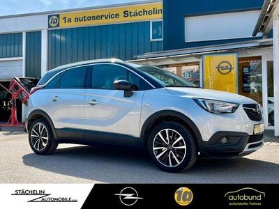 Second-hand Opel Crossland X Design Edition 110 CP (80 kW) 2018 Argintiu SUV