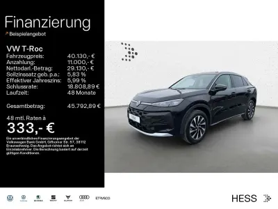 Neu VW T-Roc IQ Drive 150 PS (110 kW) 2026 Grenadillschwarz metallic SUV