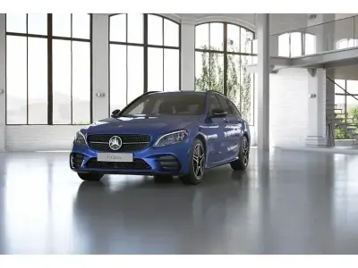 Gebraucht Mercedes C300e AMG 194 PS (142 kW) 2021 Blau
