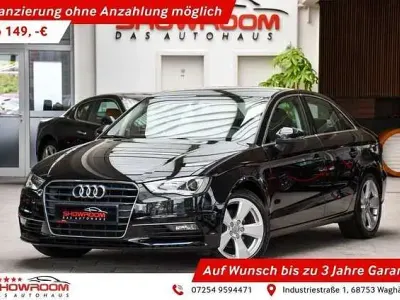 Używany Audi A3 Ambition 150 KM (110 kW) 2014 Czarny Sedan/Limuzyna