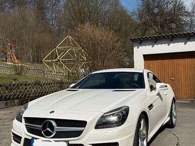 Gebraucht Mercedes SLK200 Style 184 PS (135 kW) 2011 Weiß Cabrio