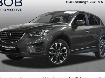 Gebraucht Mazda CX-5 Nakama Intense 192 PS (141 kW) 2017 Obsidiangrau metallic (braun) SUV
