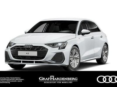 Gebraucht Audi A3 S-Line 150 PS (110 kW) 2025 Gletscherweiß metallic Limousine