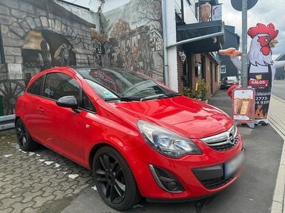 Brugt Opel Corsa 101 HK (74 kW) 2013 Rød Hatchback
