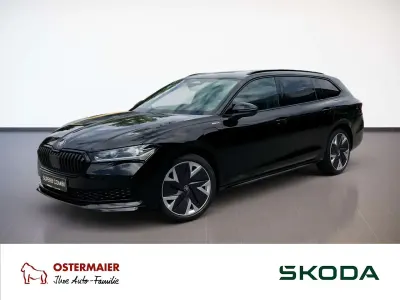 Neu Skoda Superb SportLine 150 PS (110 kW) 2026 Onyxschwarz Kombi