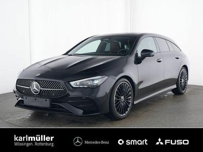 Lack kosmosschwarz Gebraucht 2024 Mercedes CLA200 Shooting Brake AMG line Kombi | 36.990 € (Teuer)