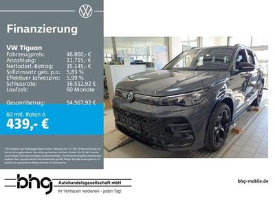 Gebraucht VW Tiguan R-line 193 PS (141 kW) 2025 Delfingrau metallic SUV