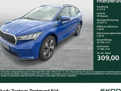 Gebraucht Skoda Enyaq iV Loft 132 kW (180 PS) 2024 Energyblau SUV