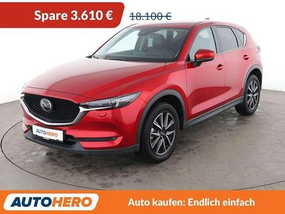 Gebraucht Mazda CX-5 Sports-Line 175 PS (128 kW) 2017 Soul red crystal SUV