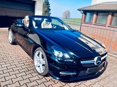 Gebraucht Mercedes SLK200 AMG line 184 PS (135 kW) 2013 Beige Cabrio