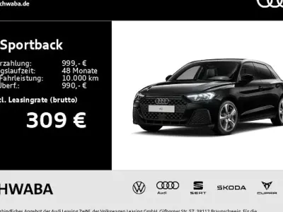 Neu Audi A1 Sportback Sport 116 PS (85 kW) 2026 Schwarz Kleinwagen