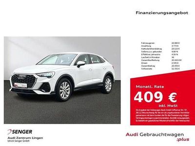 Second-hand Audi Q3 Sportback 245 CP (180 kW) 2022 Alb SUV
