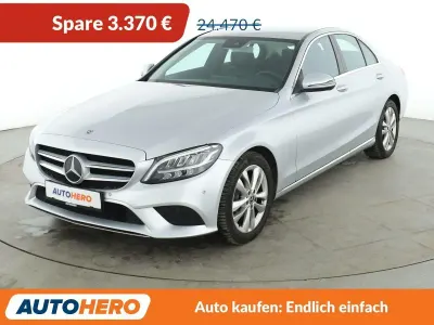 Brugt Mercedes C200 Avantgarde 160 HK (117 kW) 2019 Grå Sedan
