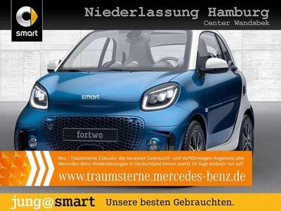 Gebraucht Smart ForTwo Electric Drive Passion 60 kW (82 PS) 2021 Blau Coupé