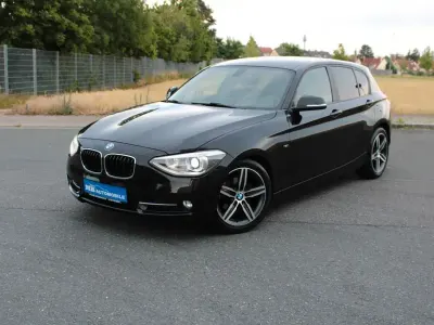 Gebraucht BMW 116 Sport Line 136 PS (100 kW) 2012 Schwarz Kleinwagen