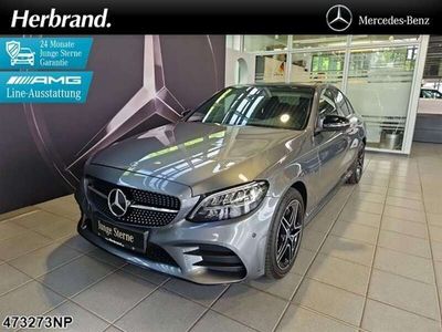 gebraucht Mercedes C300e AMG Line Night Burmester Pano DAB LED