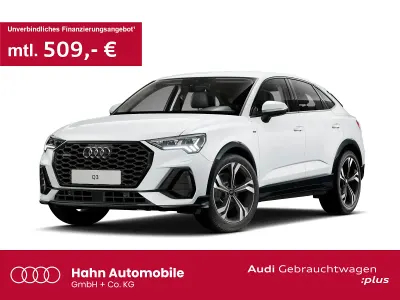 Gebraucht Audi Q3 Sportback S-Line 245 PS (180 kW) 2025 Weiß SUV