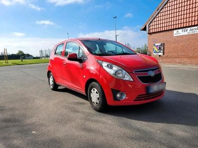Begagnad Chevrolet Spark 68 HK (50 kW) 2012 Röd Halvkombi