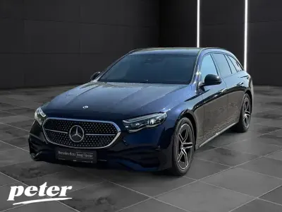 Gebraucht Mercedes E450 AMG Line Premium Plus 381 PS (280 kW) 2025 Metalliclack nautikblau metall Kombi