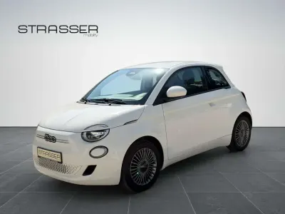 Gebraucht Fiat 500e Icon 86 kW (118 PS) 2021 Arktis weiß Kleinwagen