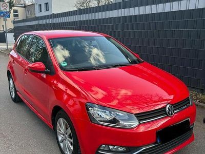 Gebraucht VW Polo Comfortline 60 PS (44 kW) 2017 Rot Kleinwagen