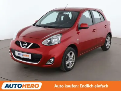 Gebraucht Nissan Micra Acenta 80 PS (58 kW) 2016 Rot Kleinwagen