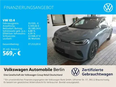 Gebraucht VW ID.4 GTX 219 kW (299 PS) 2022 Mondsteingrau/schwarz SUV