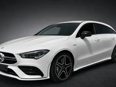 Gebraucht Mercedes CLA35 AMG AMG 306 PS (225 kW) 2021 Weiß Coupé