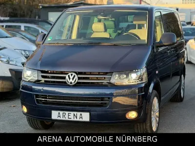 Brugt VW T5 Highline 204 HK (150 kW) 2011 Blå Van