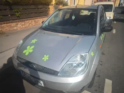 Używany Ford Fiesta 69 KM (50 kW) 2004 Szary Hatchback
