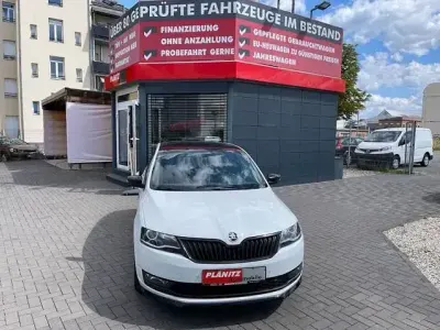 Gebraucht Skoda Rapid Ambition 110 PS (80 kW) 2017 Bila moon/moon white Kleinwagen