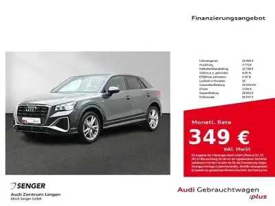 Brugt Audi Q2 S-Line 150 HK (110 kW) 2023 Grå SUV