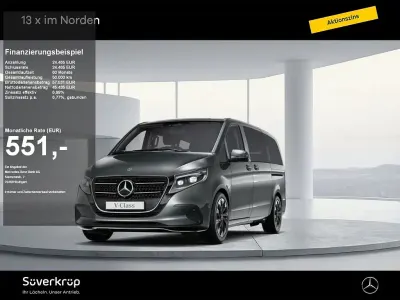 Używany Mercedes V220 Style 163 KM (119 kW) 2026 Szary Minivan