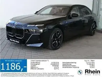 Neu BMW 740 286 PS (210 kW) 2026 Schwarz (saphirschwarz metallic) Limousine