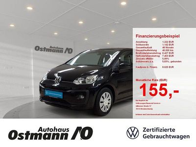 Gebraucht VW up! Move 75 PS (55 kW) 2018 Black pearl Kleinwagen