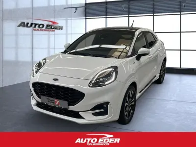 Gebraucht Ford Puma ST-Line 125 PS (91 kW) 2021 Weiß SUV