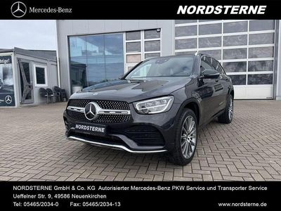Grafitgrau lack Gebraucht 2022 Mercedes GLC300e AMG line SUV | 35.888 € (Fairer Preis)