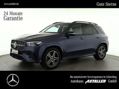 Gebraucht Mercedes GLE580 AMG line 517 PS (380 kW) 2024 Metalliclack sodalithblau SUV