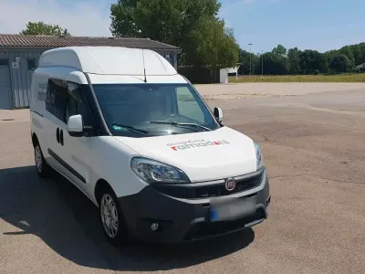 Gebraucht Fiat Doblò Lounge 105 PS (77 kW) 2015 Weiß Van / Kleinbus