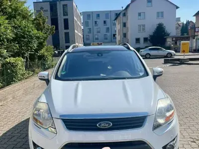 Gebraucht Ford Kuga Titanium 136 PS (100 kW) 2009 Weiß SUV