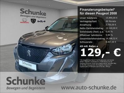 Gebraucht Peugeot 2008 Active 131 PS (96 kW) 2022 Grau SUV