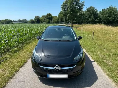 Gebraucht Opel Corsa 90 PS (66 kW) 2017 Schwarz Kleinwagen