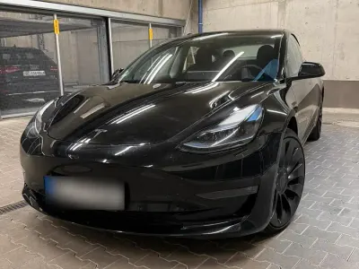 Gebraucht Tesla Model 3 Performance 377 kW (513 PS) 2022 Schwarz Limousine