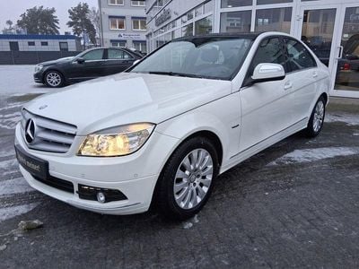 Calcitweiss unilack Gebraucht 2008 Mercedes C200 Elegance Limousine | 7.990 € (Fairer Preis)