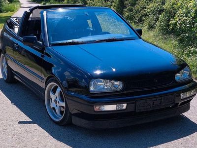 Gebraucht VW Golf Cabriolet Trendline 102 PS (75 kW) 1998 Schwarz Cabrio