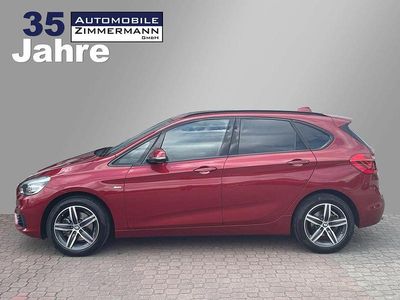 Rot Gebraucht 2017 BMW 220 Active Tourer Sport Line Van / Kleinbus | 14.950 € (Teuer)